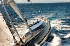 Sailing Yacht Kokomo III - Photo of her Underway at Sea